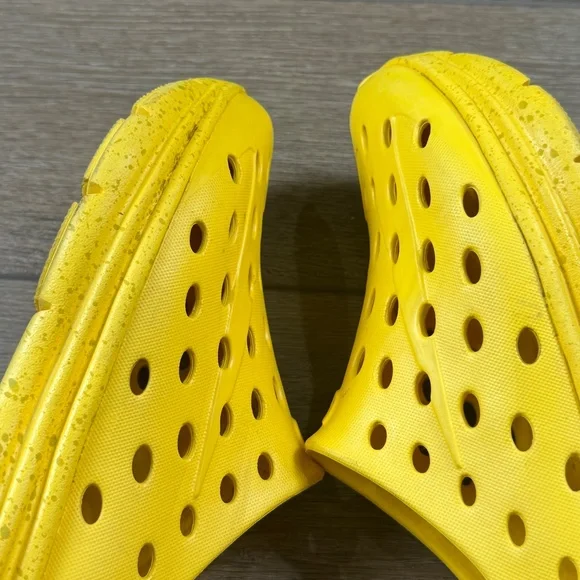 Kane Revive Active Recovery Shoe Yellow Women's Size 8 Perforated Washable - Picture 6 of 8